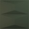 Ekena Millwork 11 7/8in. W x 11 7/8in. H Aberdeen EnduraWall Decorative 3D Wall Panel Covers 0.98 Sq. Ft. WP12X12ABGHC - alternate 1